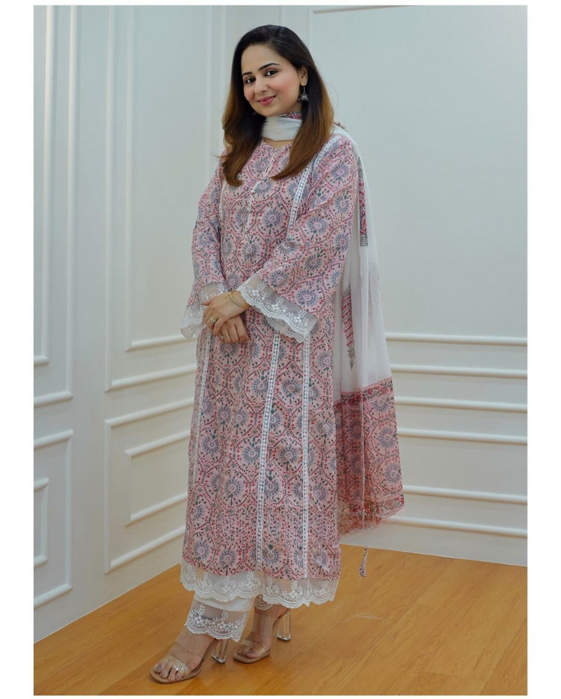 Beautiful Designer suit With Dupatta