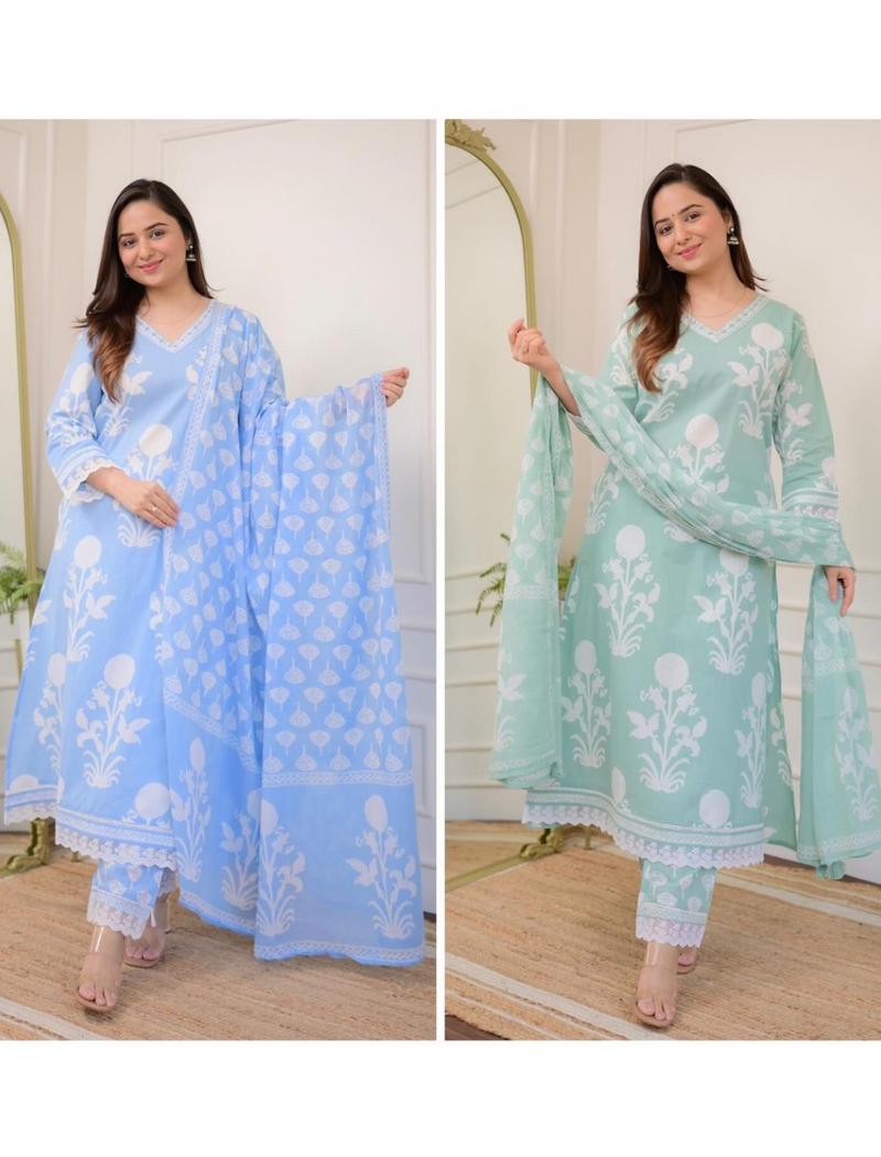 Elegant Lightweight Embroidered Suit With Dupatta