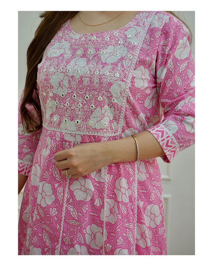 FULL FLAIR ANARKALI SUIT WITH DUPATTA