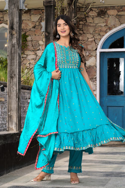 PREMIUM EMBROIDERY SUIT WITH DUPATTA