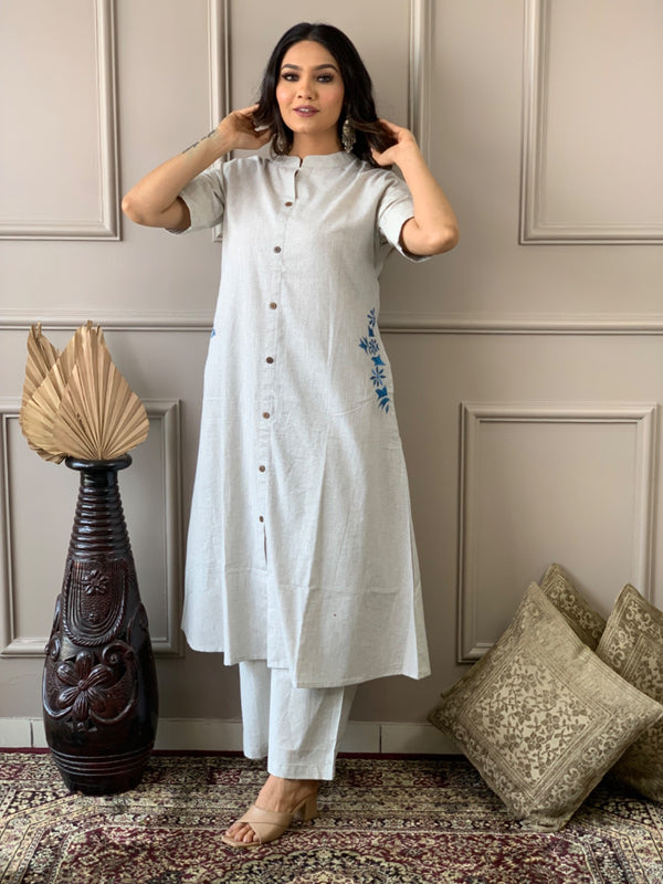 Casual Look Pure South Handwoven kurti with Plazo