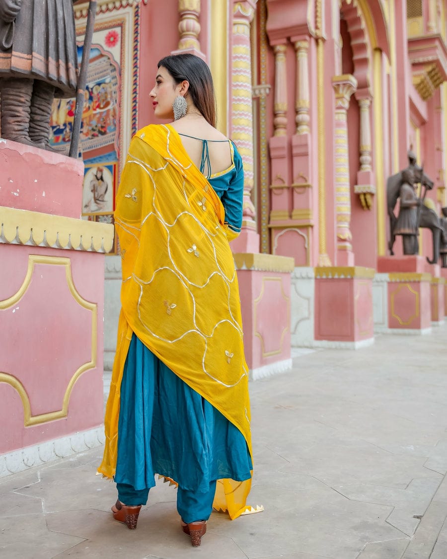 Premium Nazmin Suit With Dupatta