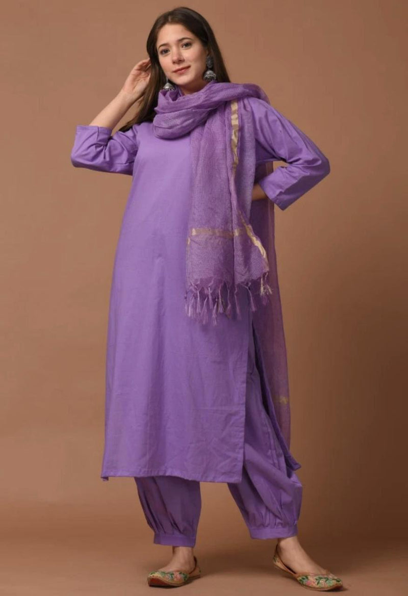 Elegant Straight Embroidered Suit With Dupatta