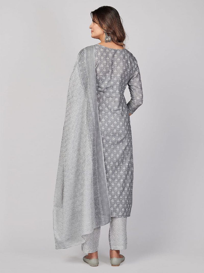 Beautiful Straight kurti Pant With Malmal Dupatta