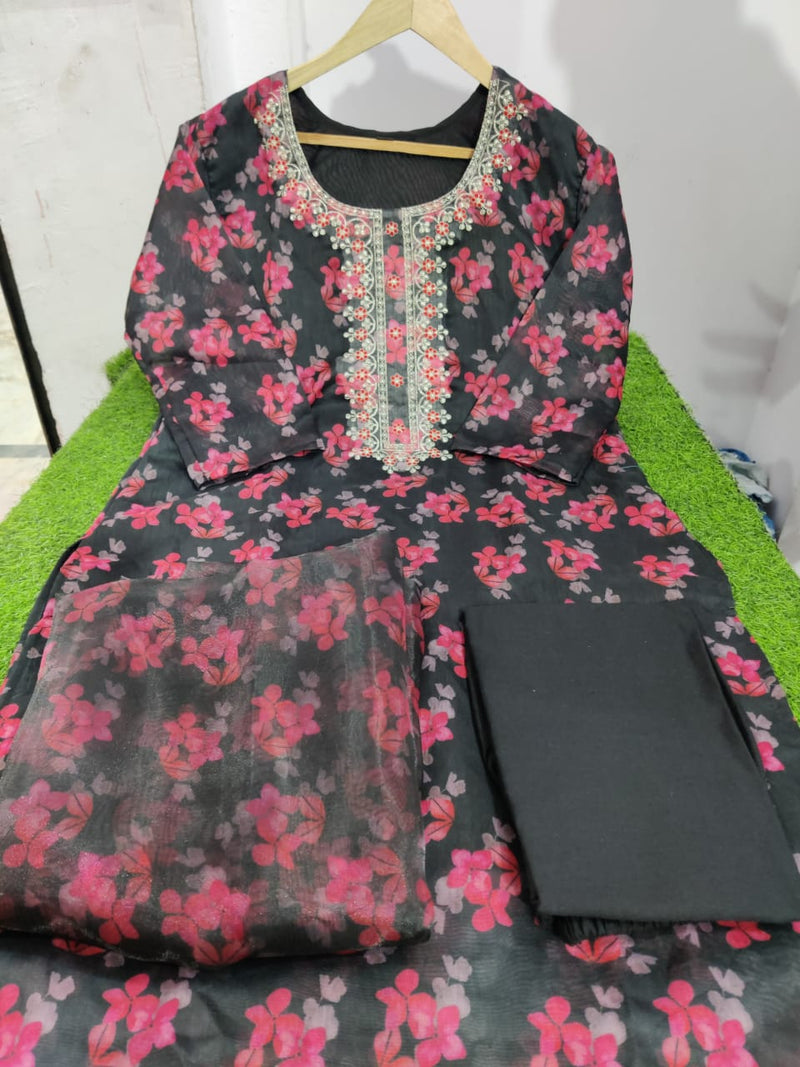 Beautiful Embroidered Suit and Dupatta