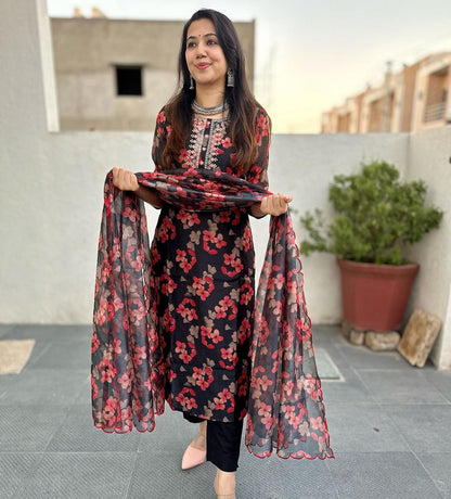 Beautiful Embroidered Suit and Dupatta