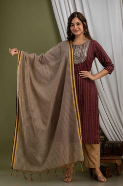 Premium Designer Suit With Dupatta