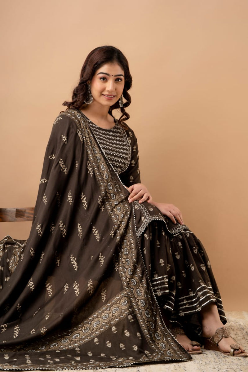 Premium Kurti Sharara with Dupatta