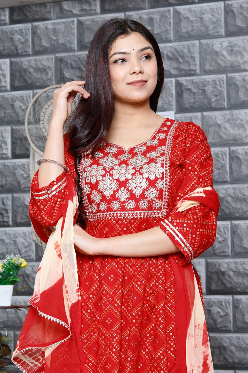 PREMIUM HEAVY KURTI SHARARA WITH DUPATTA