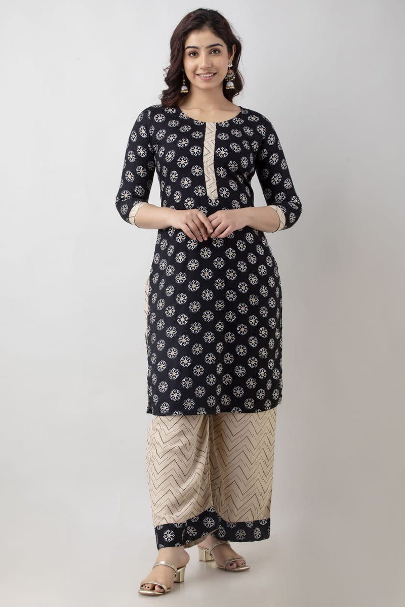 BEAUTIFUL PREMIUM QUALITY STRAIGHT KURTI WITH PANT