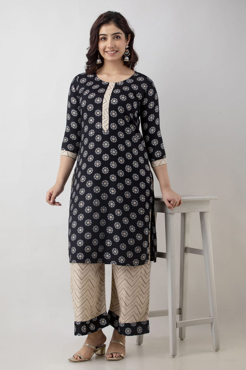 BEAUTIFUL PREMIUM QUALITY STRAIGHT KURTI WITH PANT