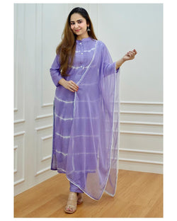 Cloud Blue Suit with pant and dupatta