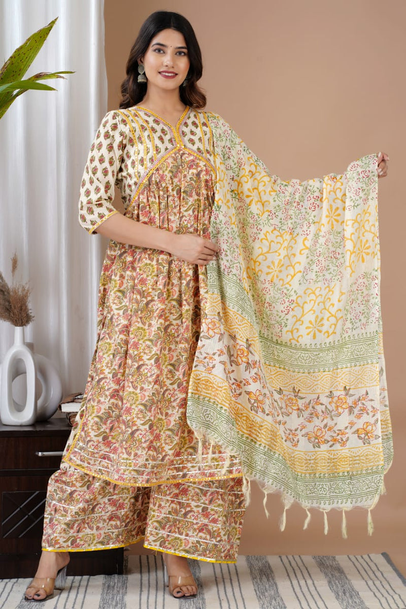 Kurti With Palazzo Pants | Vaarmor Fashion