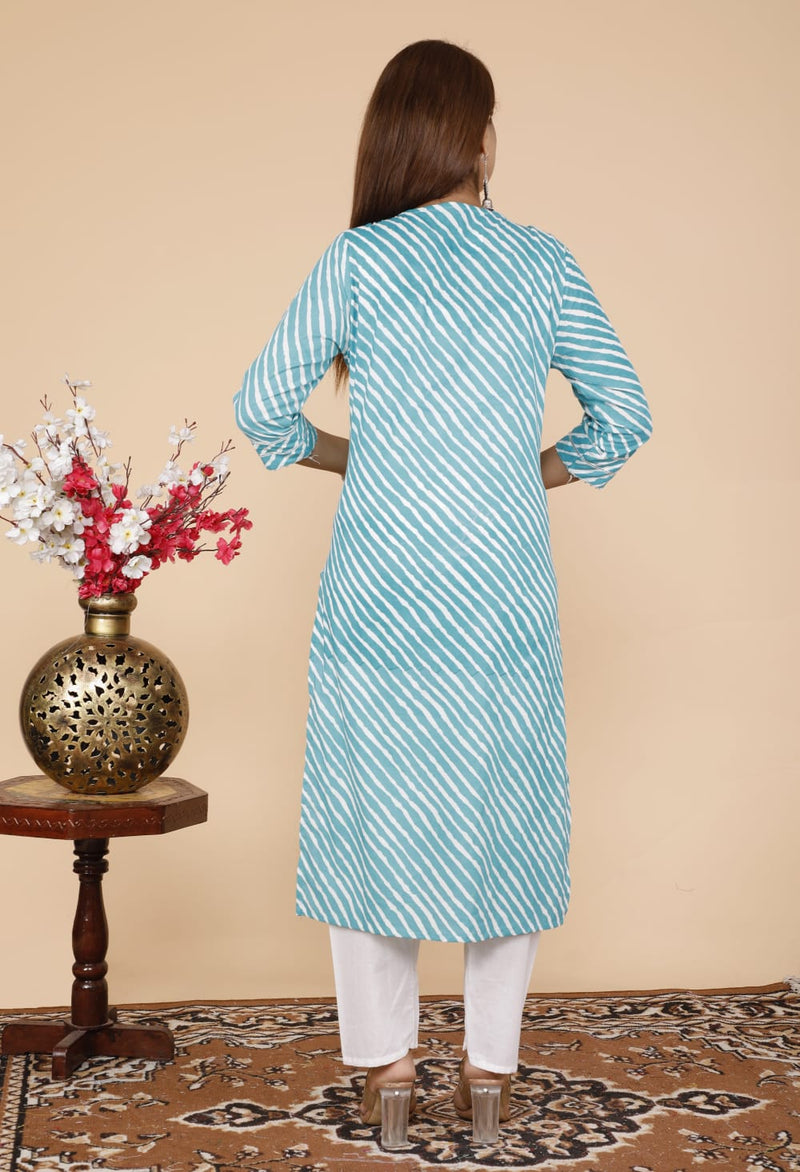 Lahriya special Cotton Kurti & pant