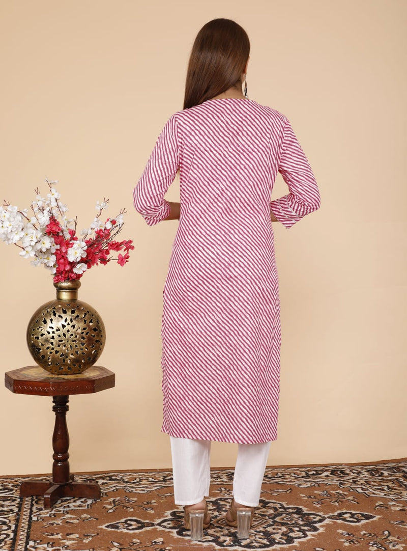 Lahriya special Cotton Kurti & pant