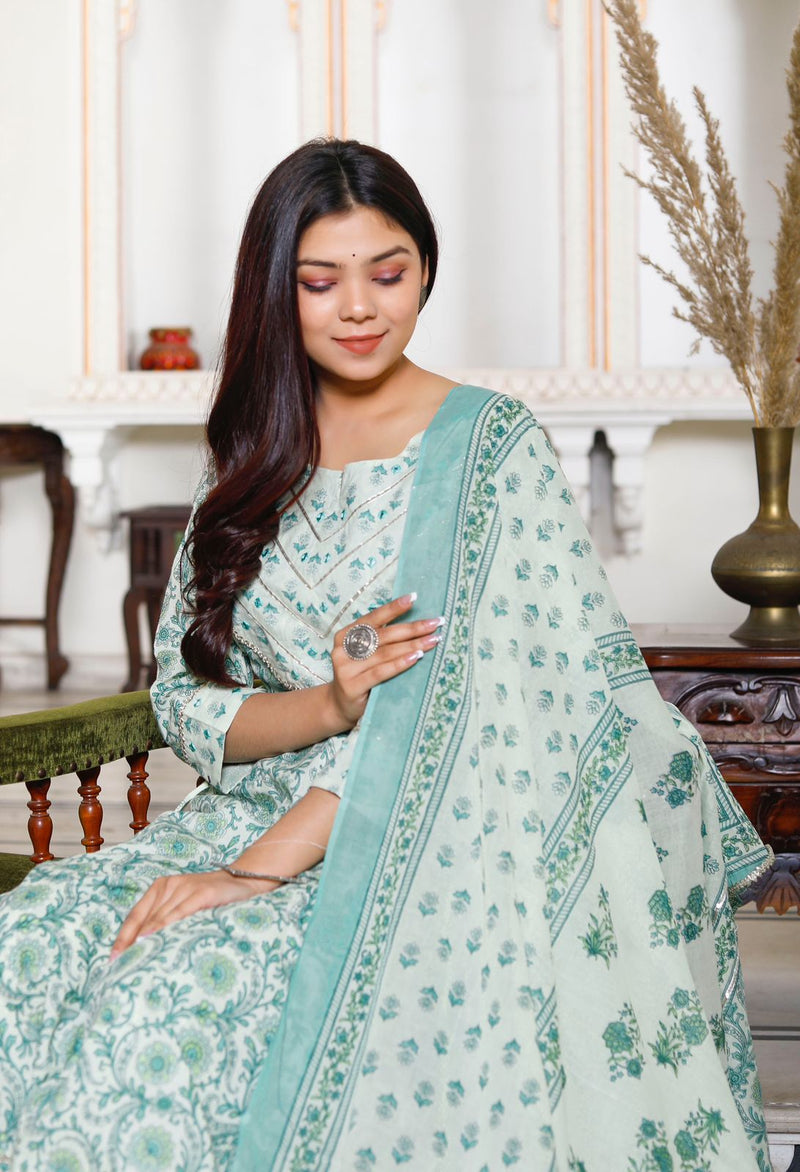 Beautiful Anarkaali Suit With Dupatta